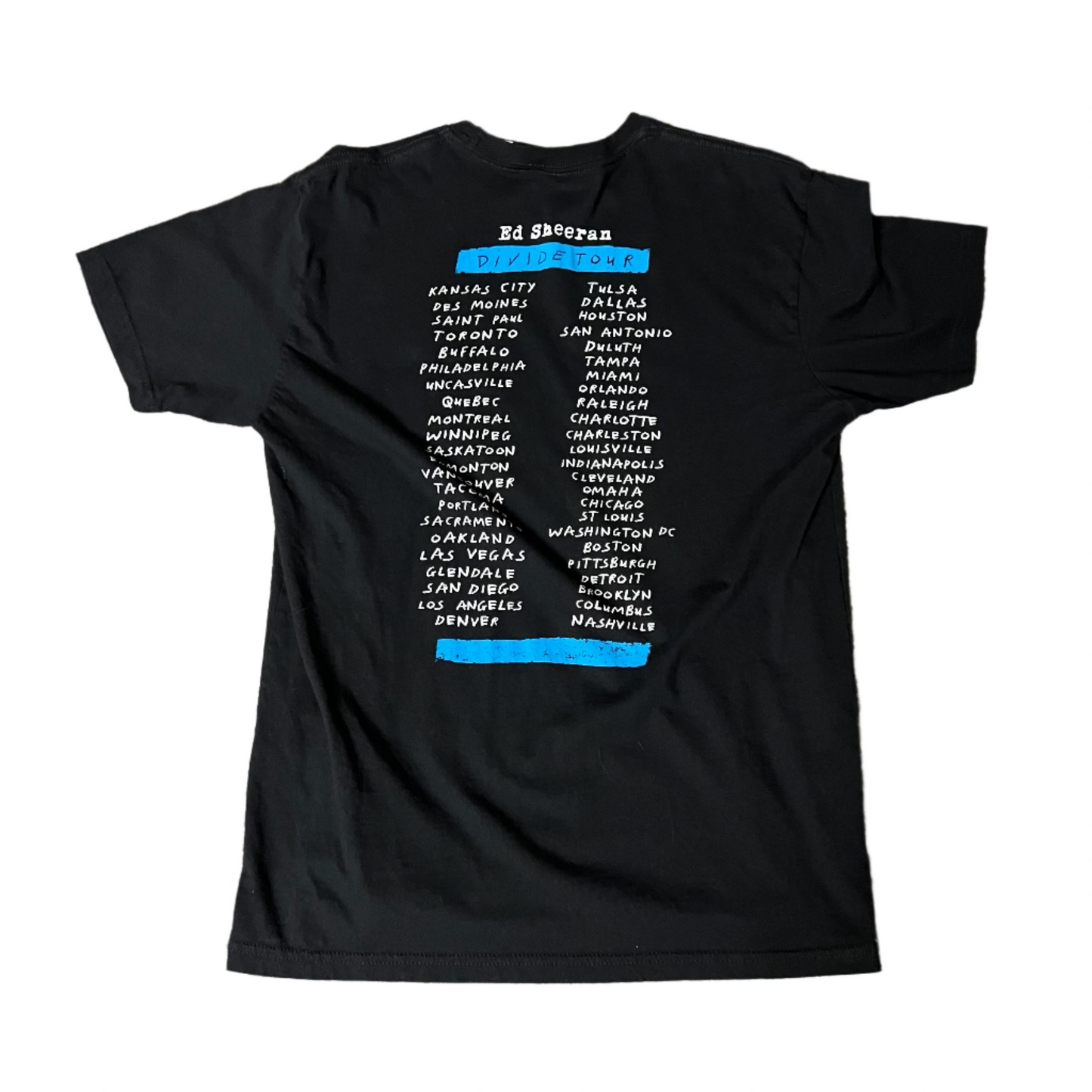 Ed Sheeran Divide T-Shirt - Large