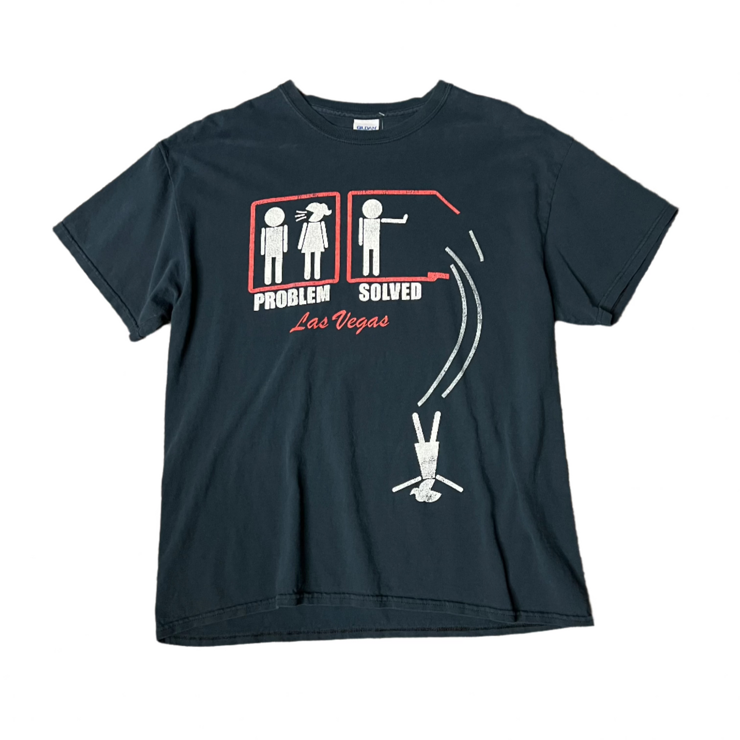 Problem Solved Las Vegas T-Shirt- Large