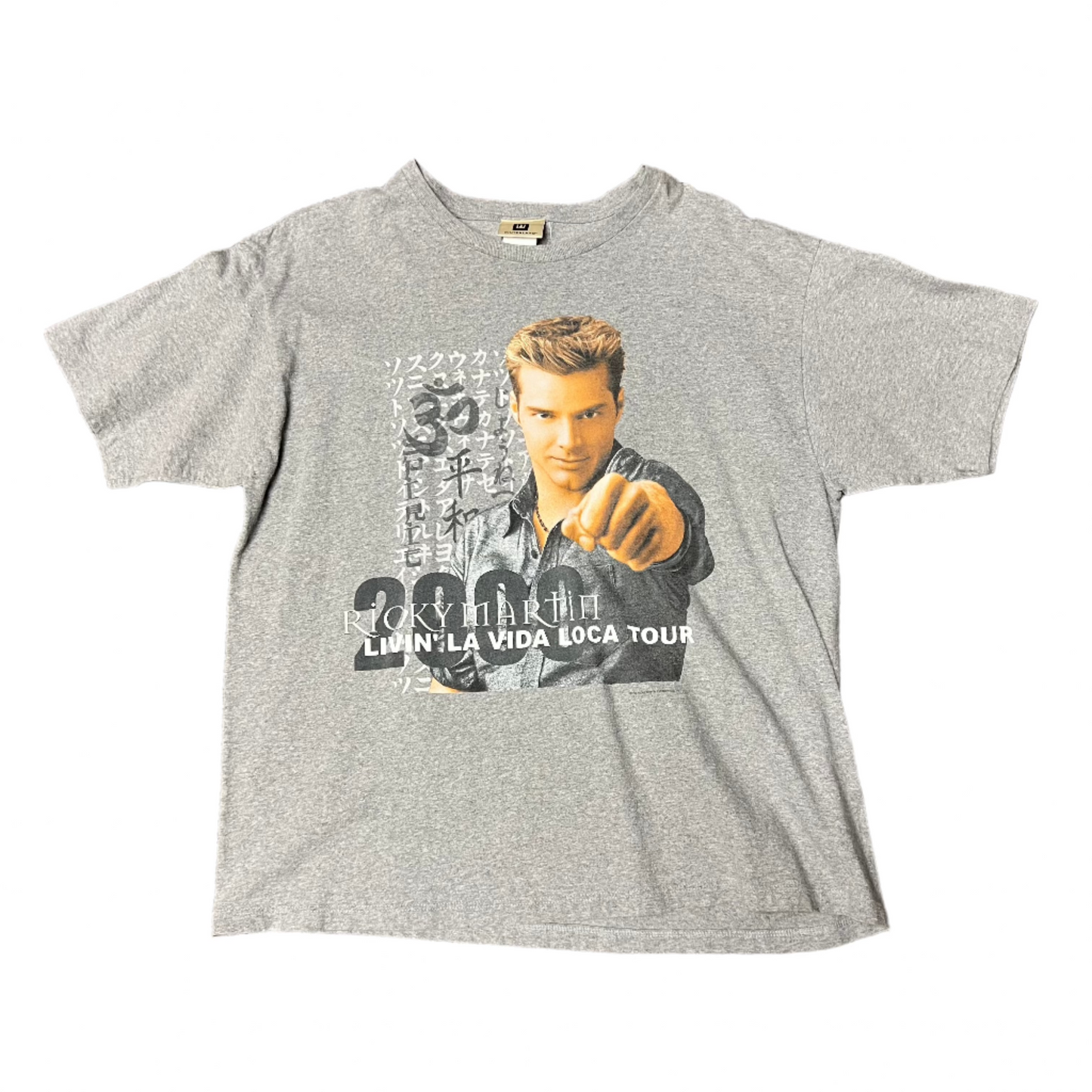 2000 Ricky Martin Livin La Vida Loca Tour Shirt - XL