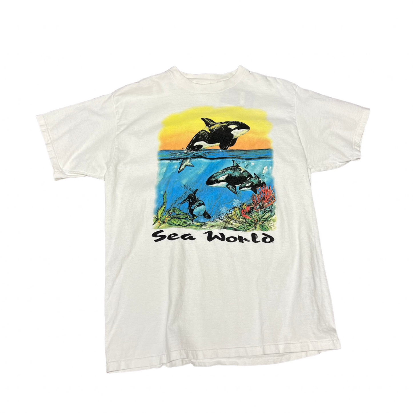 Sea World Whale Ocean Shirt - XL