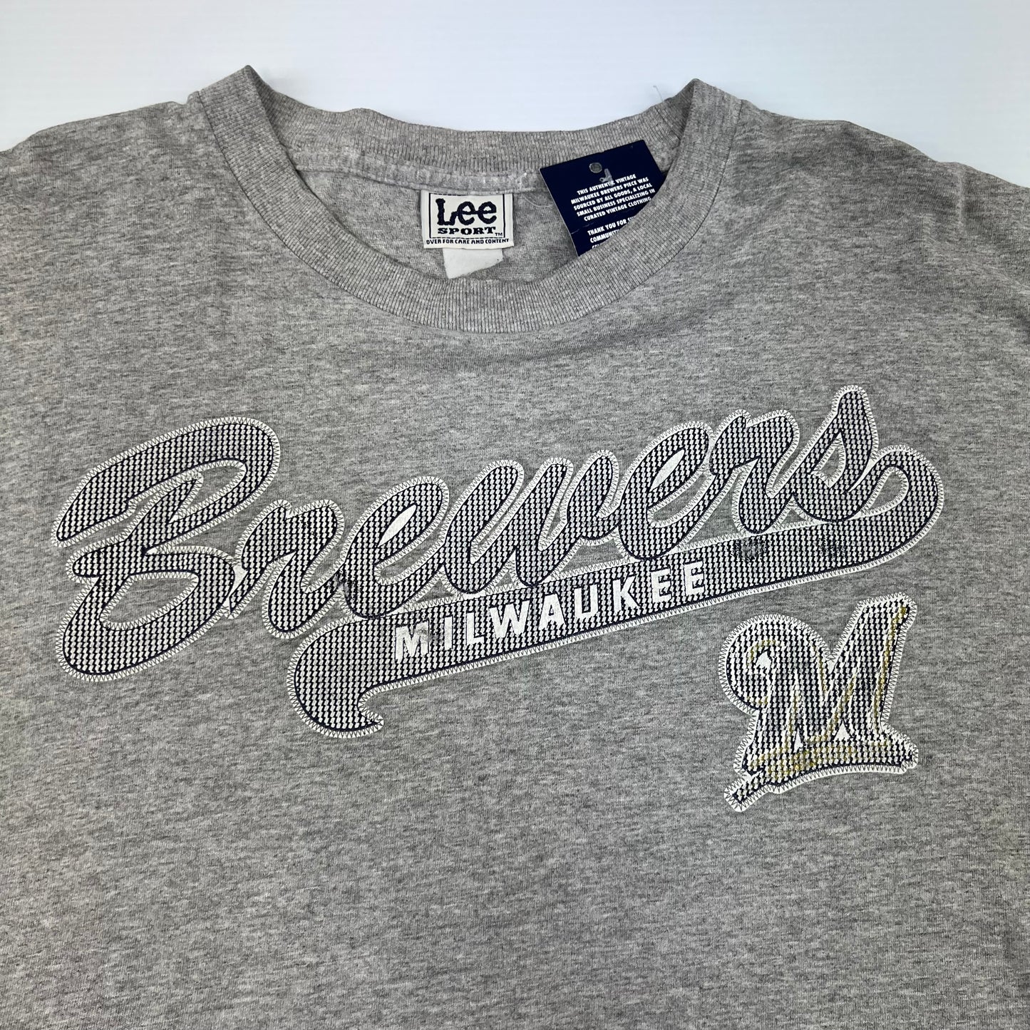 Lee Milwaukee Brewers Grey Shirt