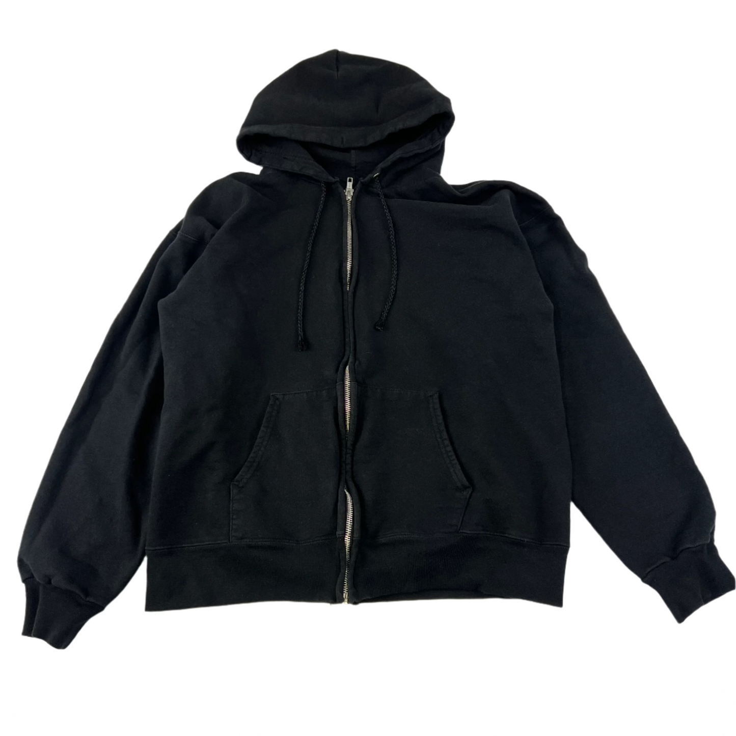 Hanes Black Zip Up Jacket - M
