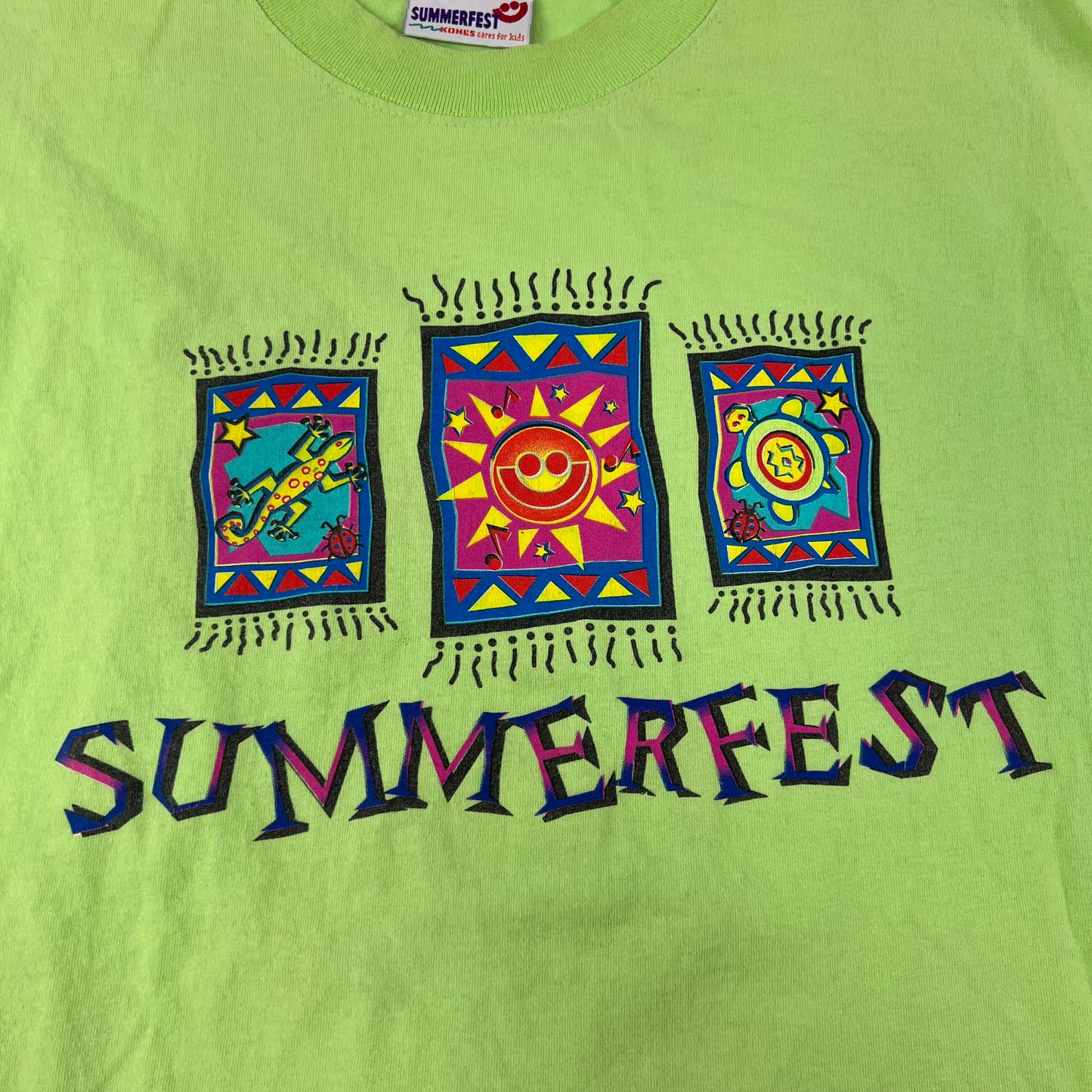 Summerfest Neon Green Shirt