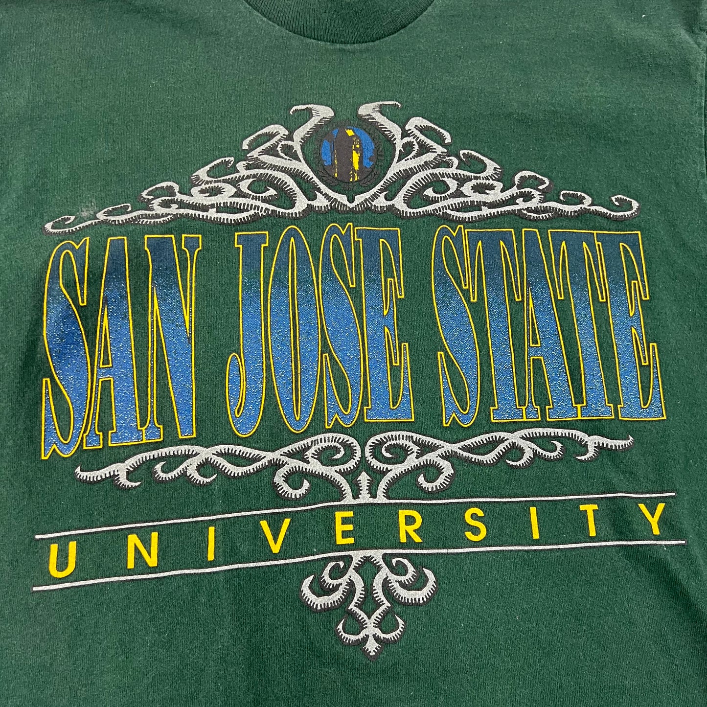 San Jose State University Green Shirt - L