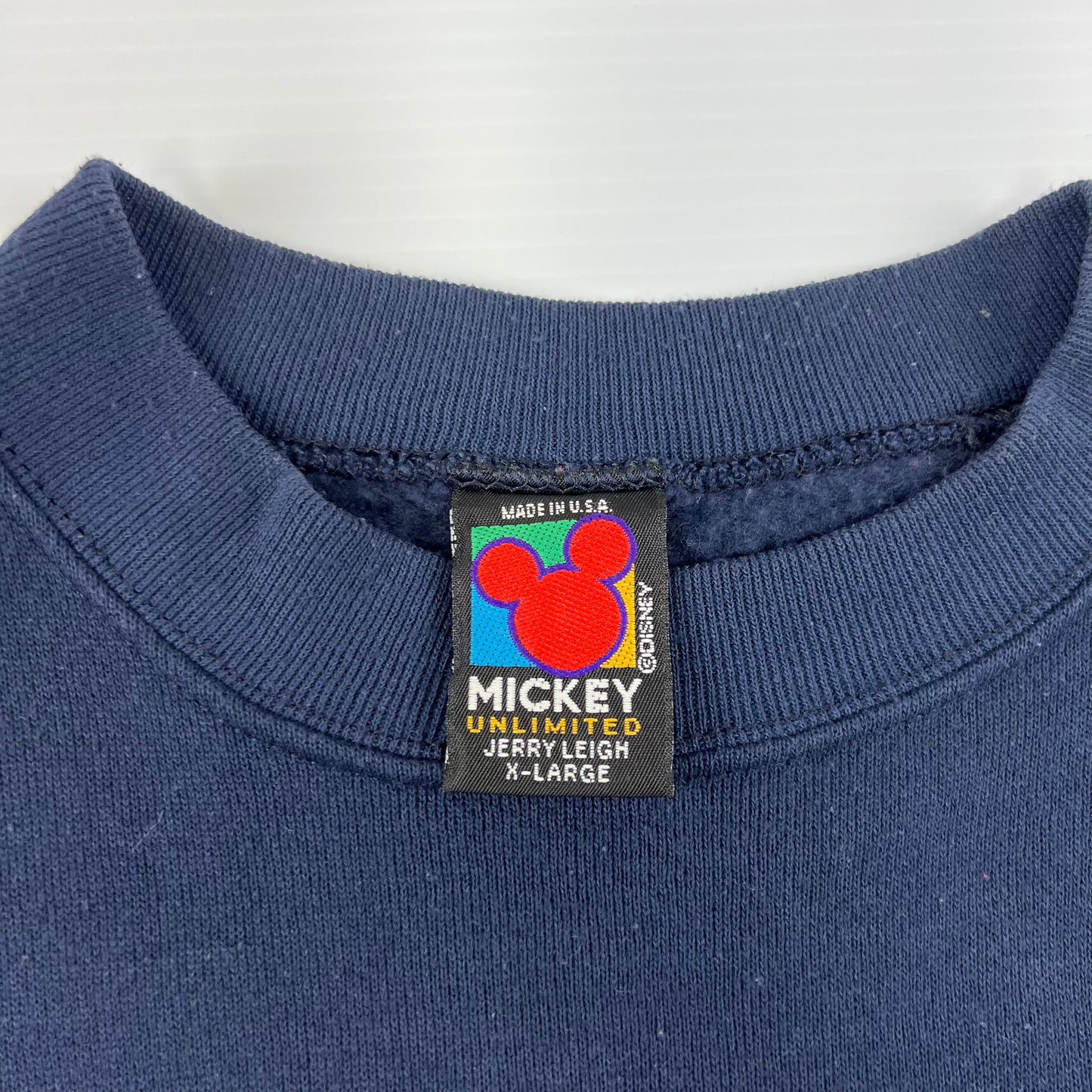 Mickey Classics Navy Blue Crewneck - XL