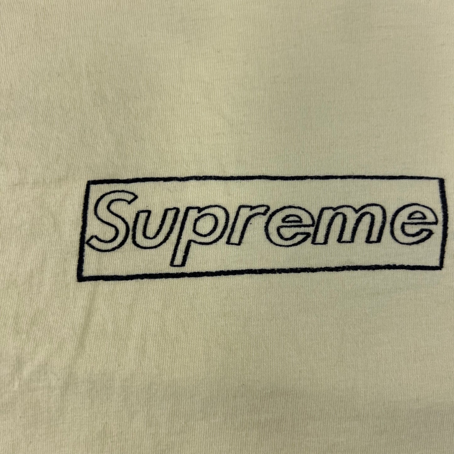Supreme Light Yellow Shirt - L