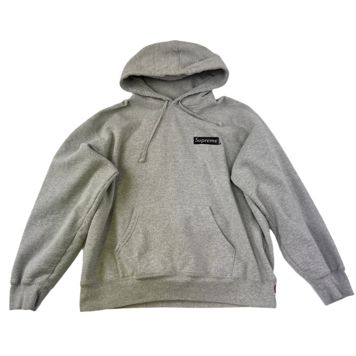 Supreme Grey Hoodie - L