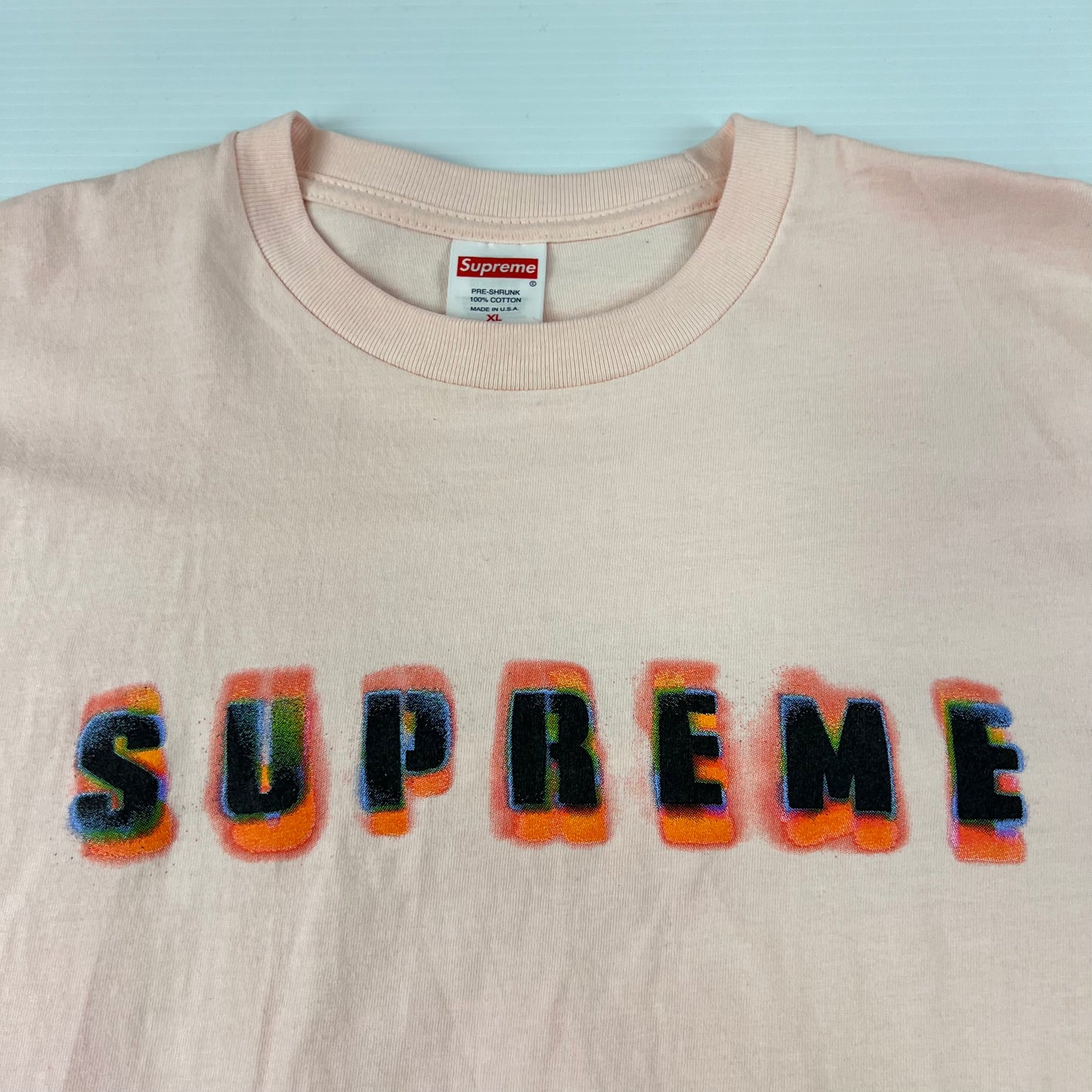 Supreme Peach Shirt - XL