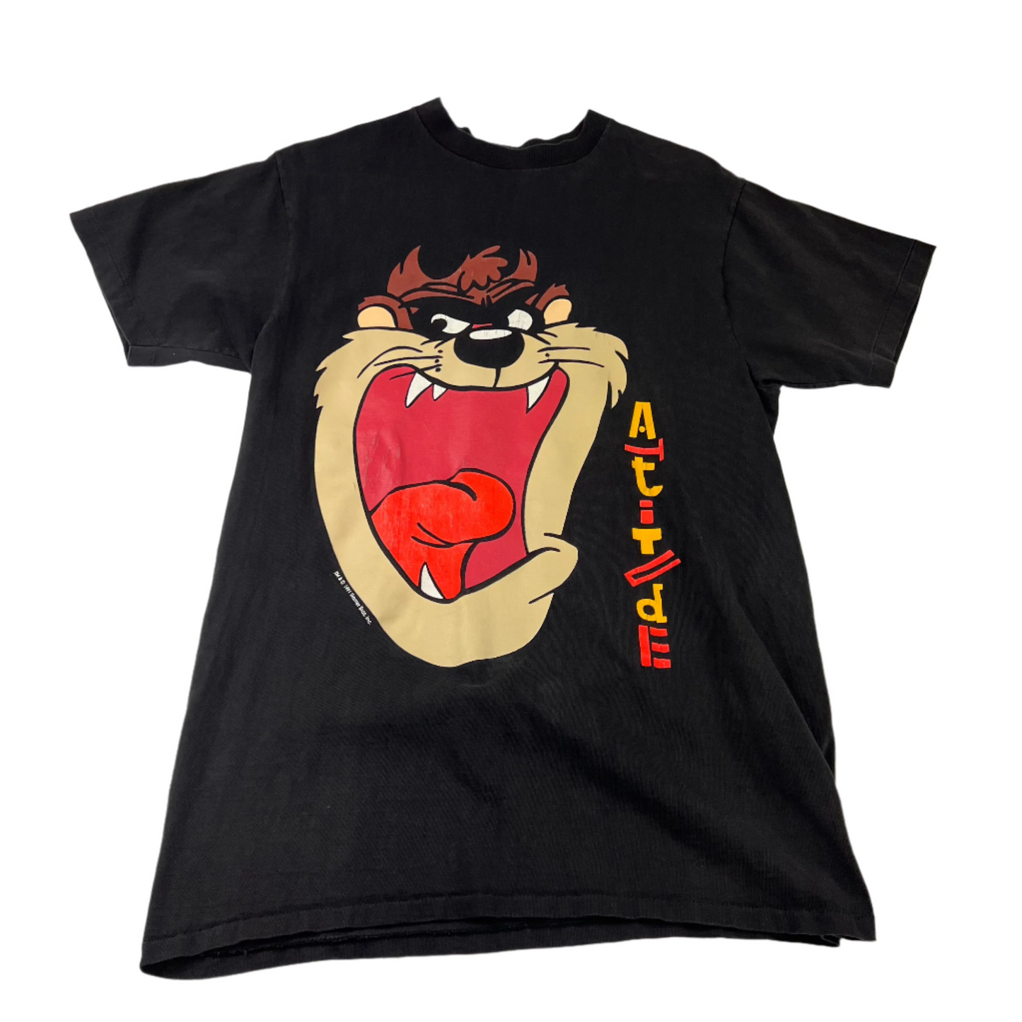 1991 Tasmanian Devil Attitude Vintage Shirt
