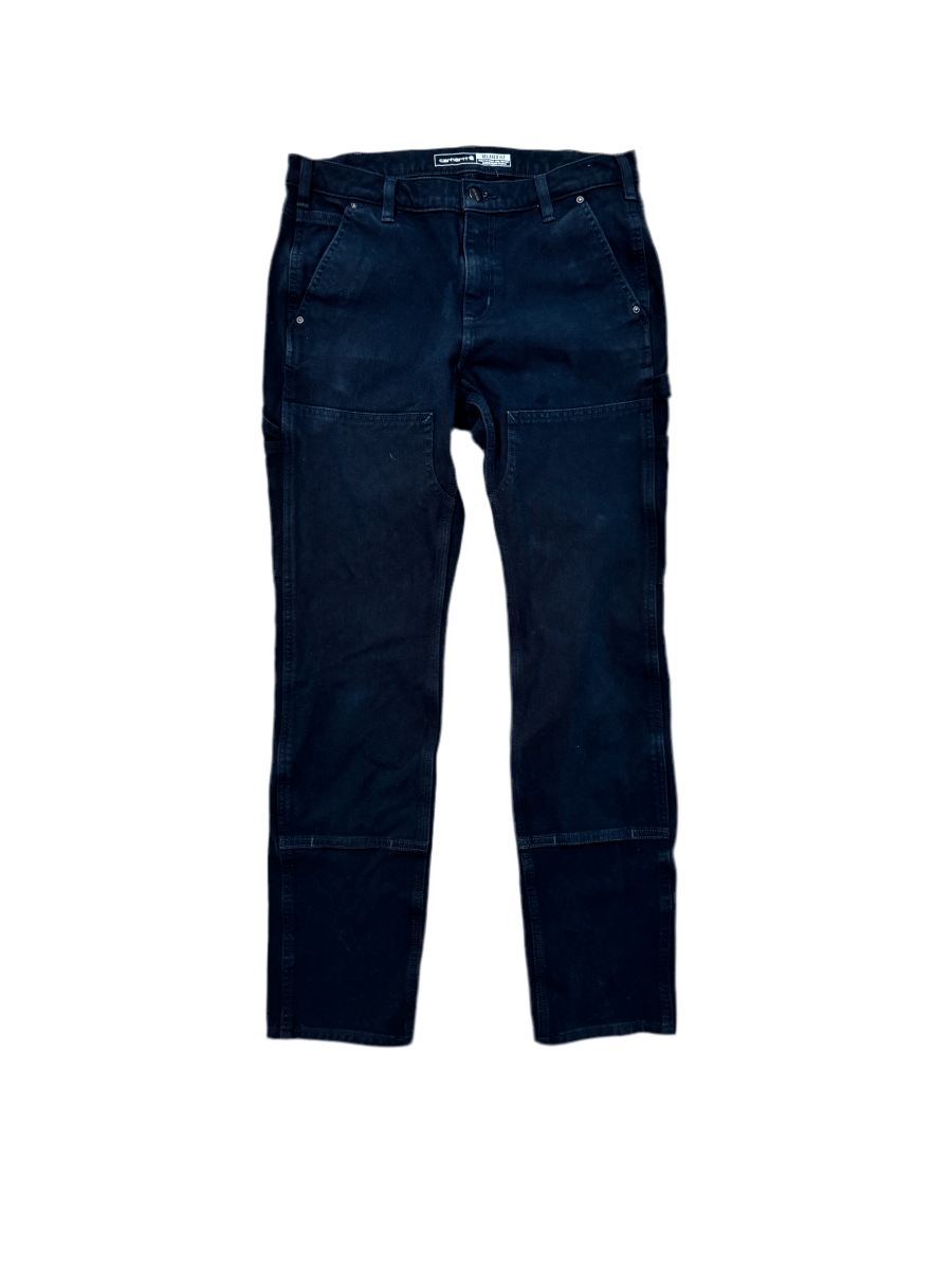 Black Carhartt Double Knee Work Pants - ALL GOODS - ALL GOODS