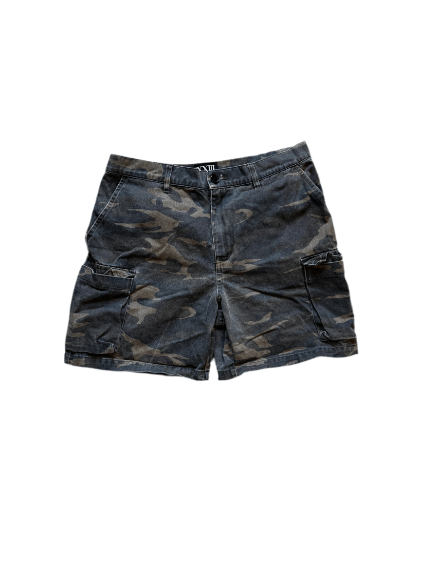 Camo Cargo Shorts - Medium - ALL GOODS - ALL GOODS