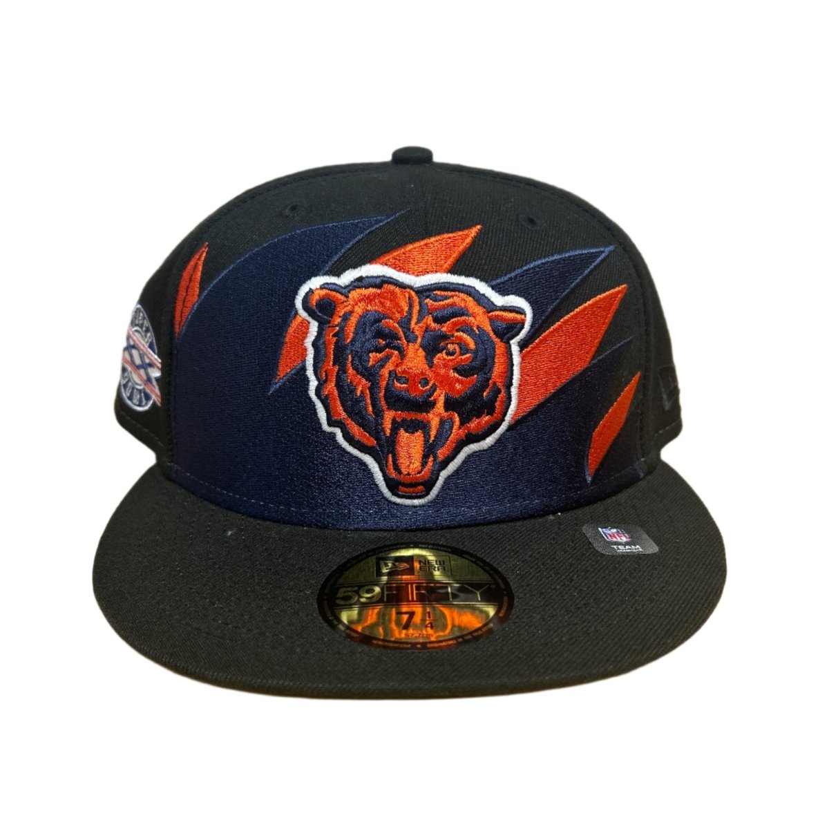 Chicago Bears Fitted Hat - 7 1/4 - ALL GOODS - ALL GOODS