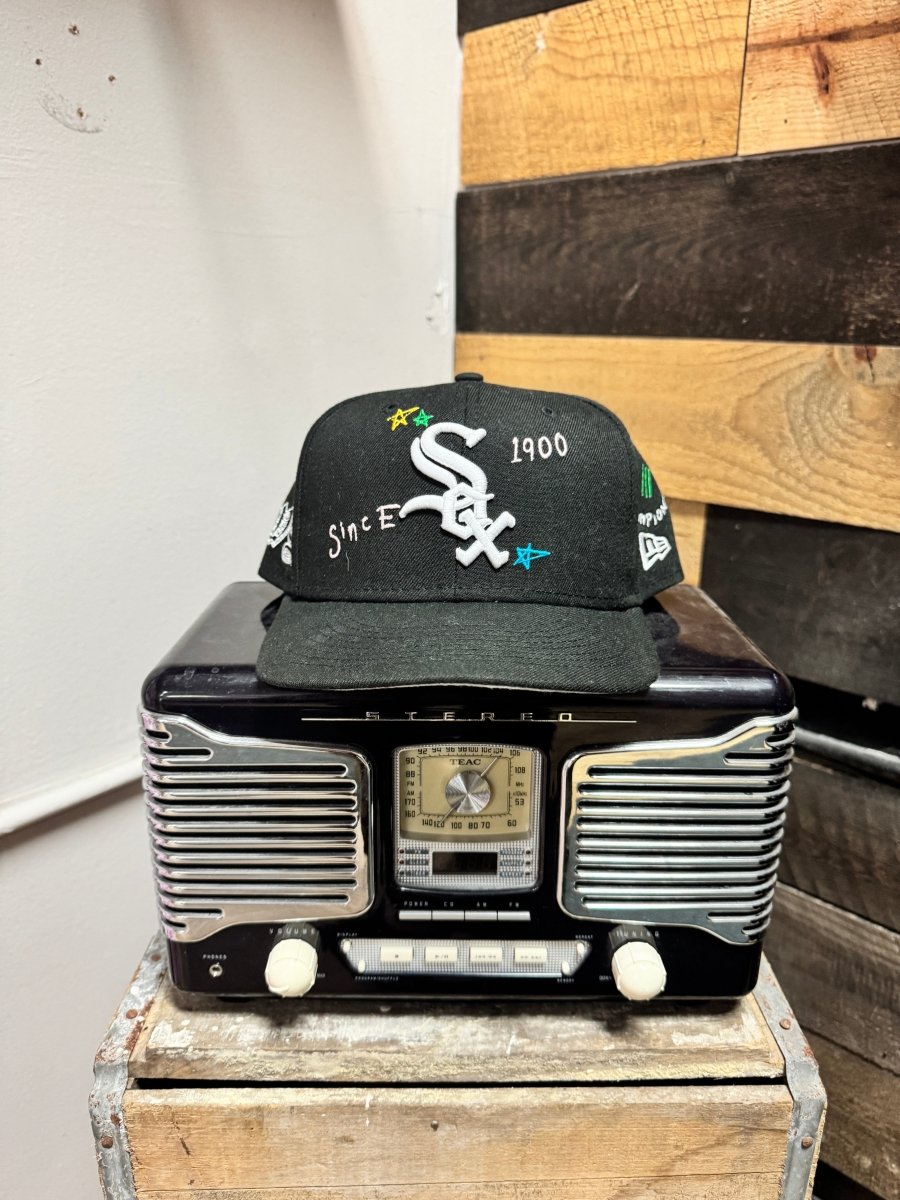 Chicago White Sox Embroidered Fitted Hat - ALL GOODS - ALL GOODS