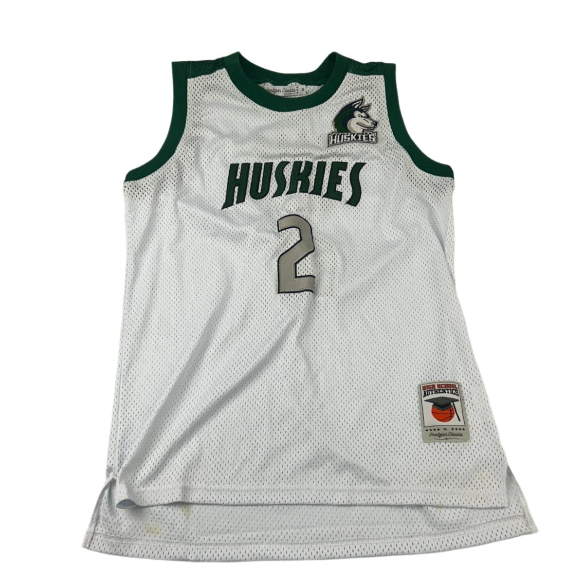 Chino Hills Huskies 2 Ball White Basketball Jersey - M - ALL GOODS - ALL GOODS