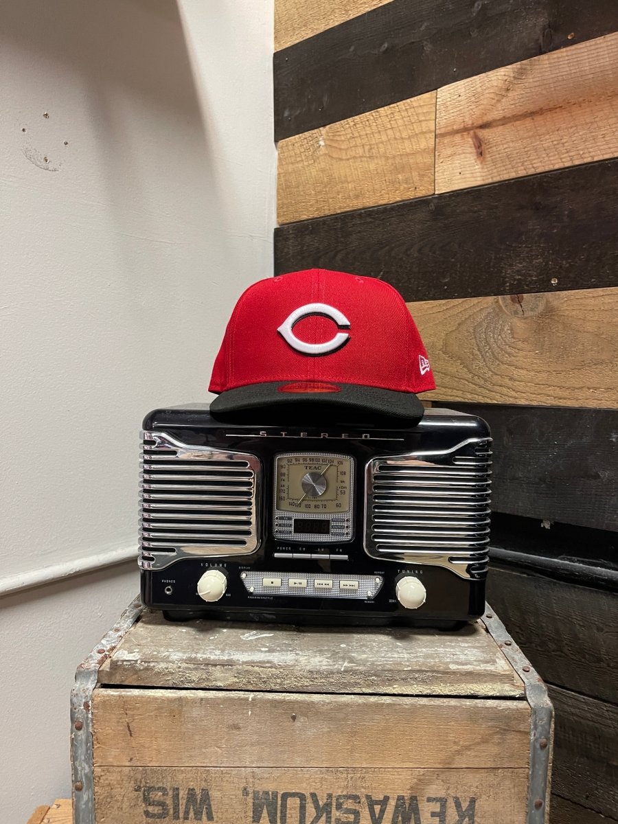Cincinnati Reds Fitted Hat - 7 1/8 - ALL GOODS - ALL GOODS