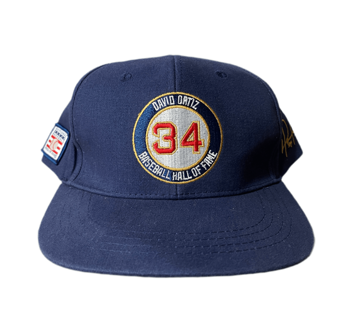 David Ortiz #34 Baseball Hall Of Fame SnapBack Hat - ALL GOODS - ALL GOODS