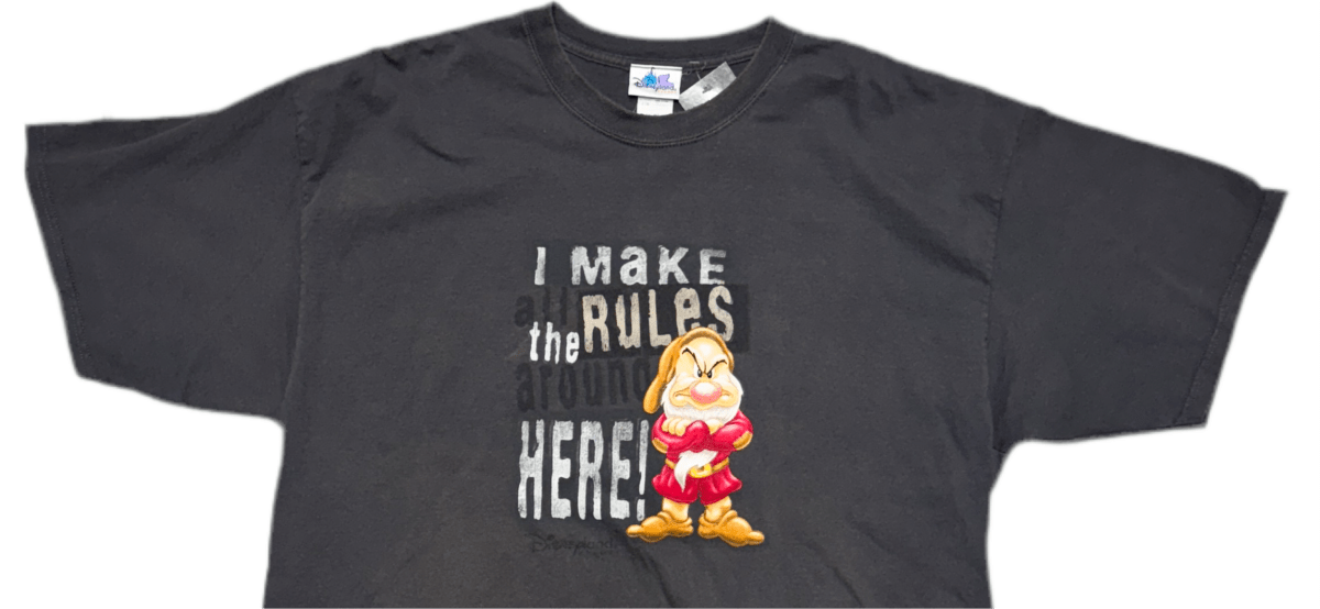 Disney Grumpy Shirt - 2XL - ALL GOODS - ALL GOODS