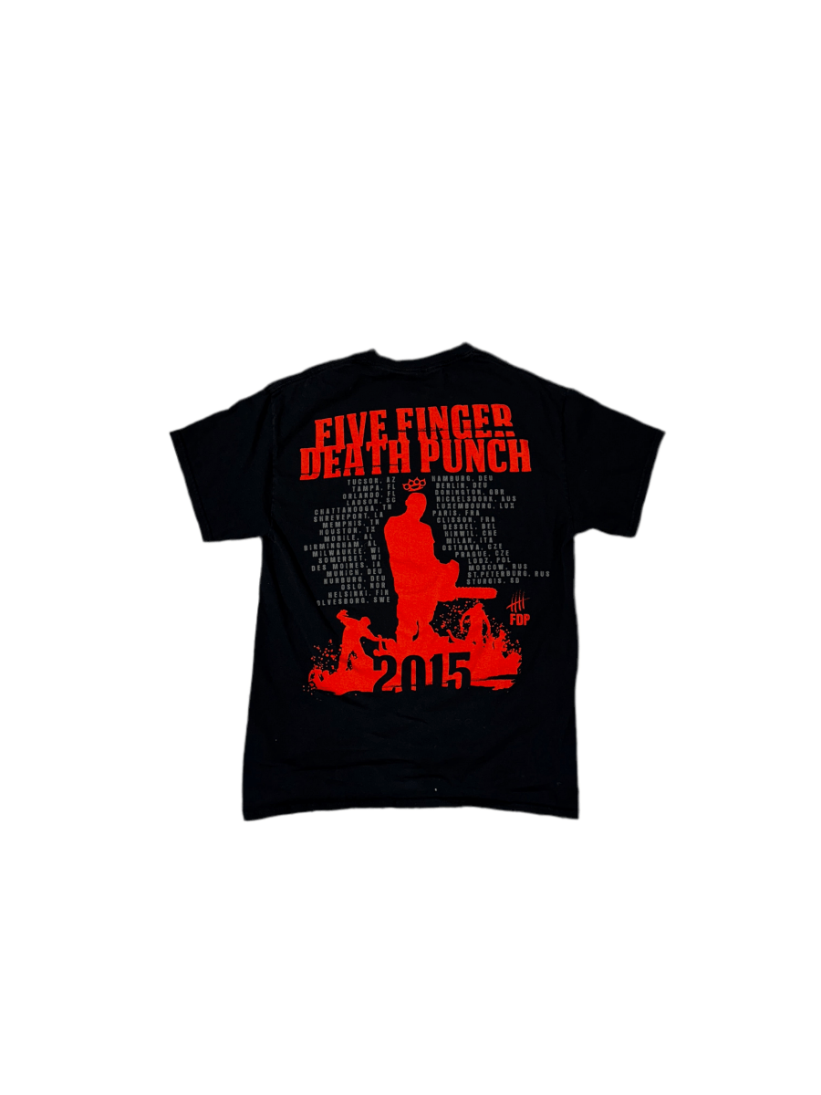 Five Finger Death Punch Tee - Small - ALL GOODS - ALL GOODS