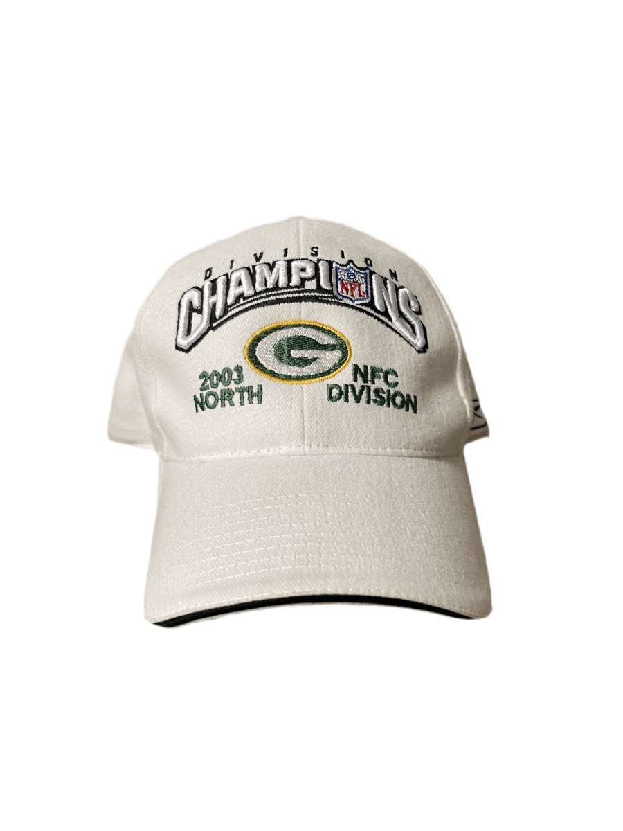 Green Bay Packers 2003 Division Championship Hat - ALL GOODS - ALL GOODS
