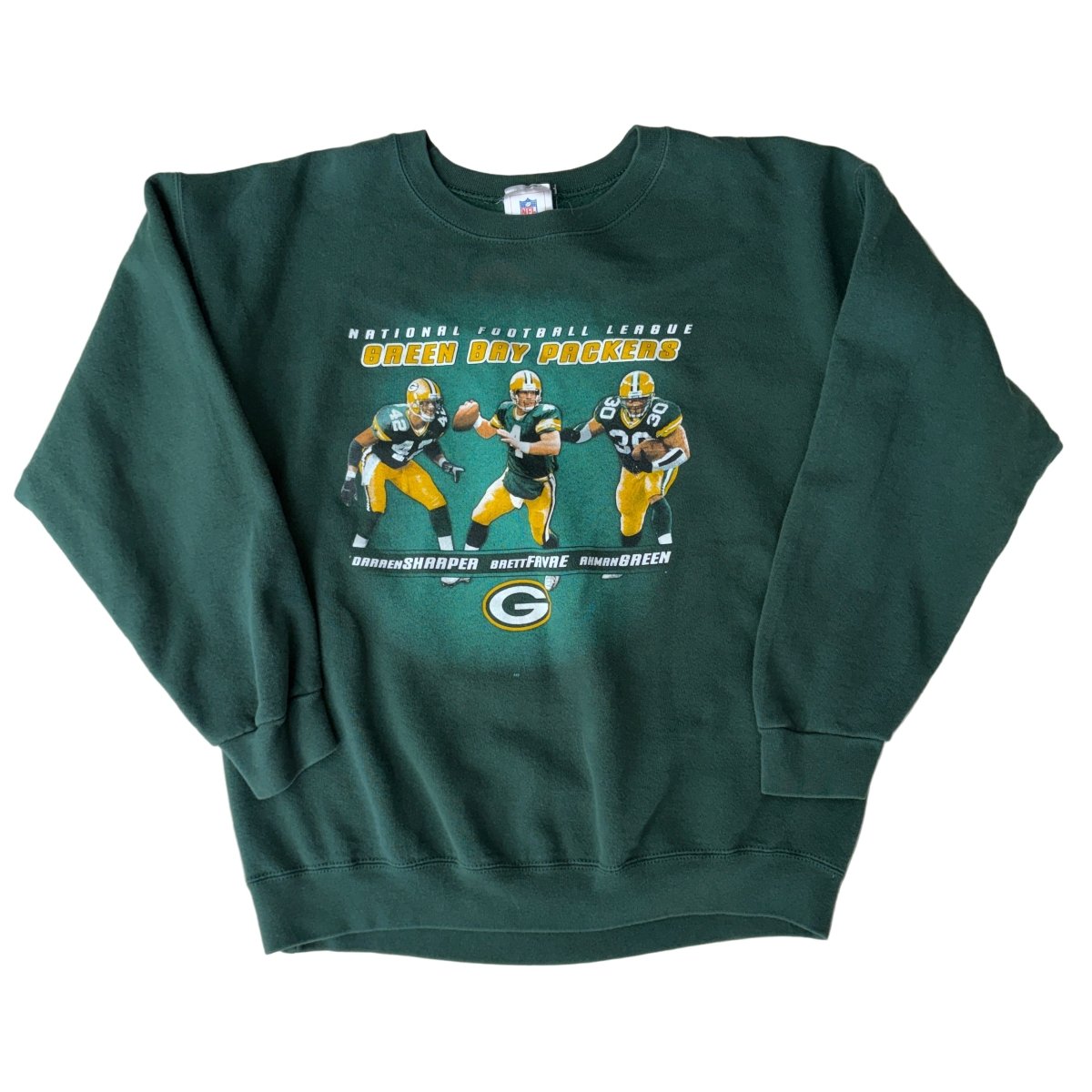 Green Bay Packers Crewneck - Medium - ALL GOODS - ALL GOODS