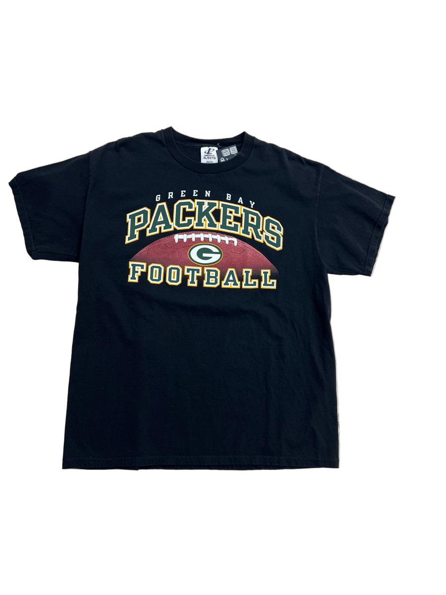Green Bay Packers Football T-Shirt - XL - ALL GOODS - ALL GOODS