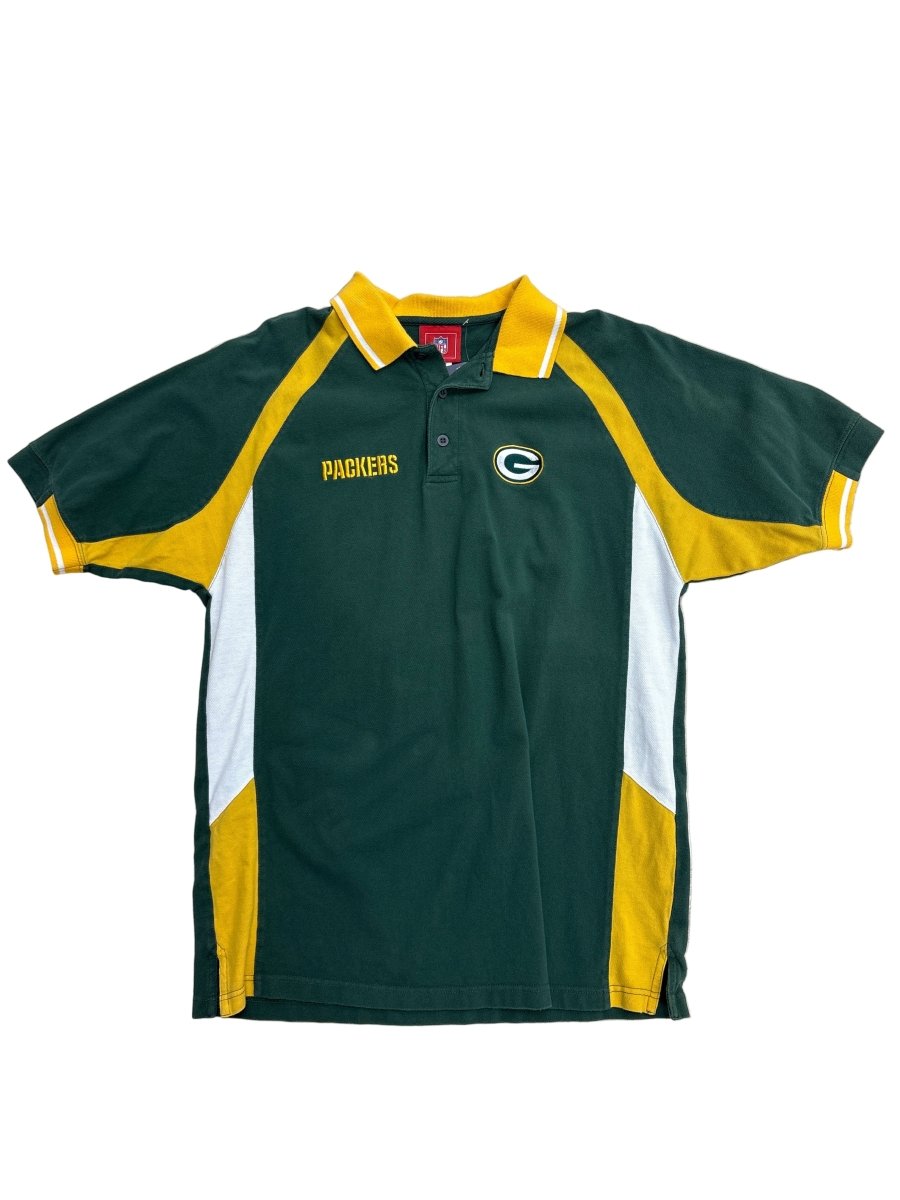 Green Bay Packers Polo T-Shirt - Large - ALL GOODS - ALL GOODS