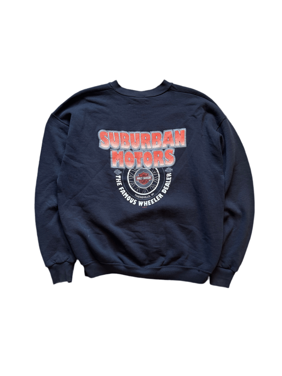 Harley Davidson I Survived 95 Crewneck - XL - ALL GOODS - ALL GOODS