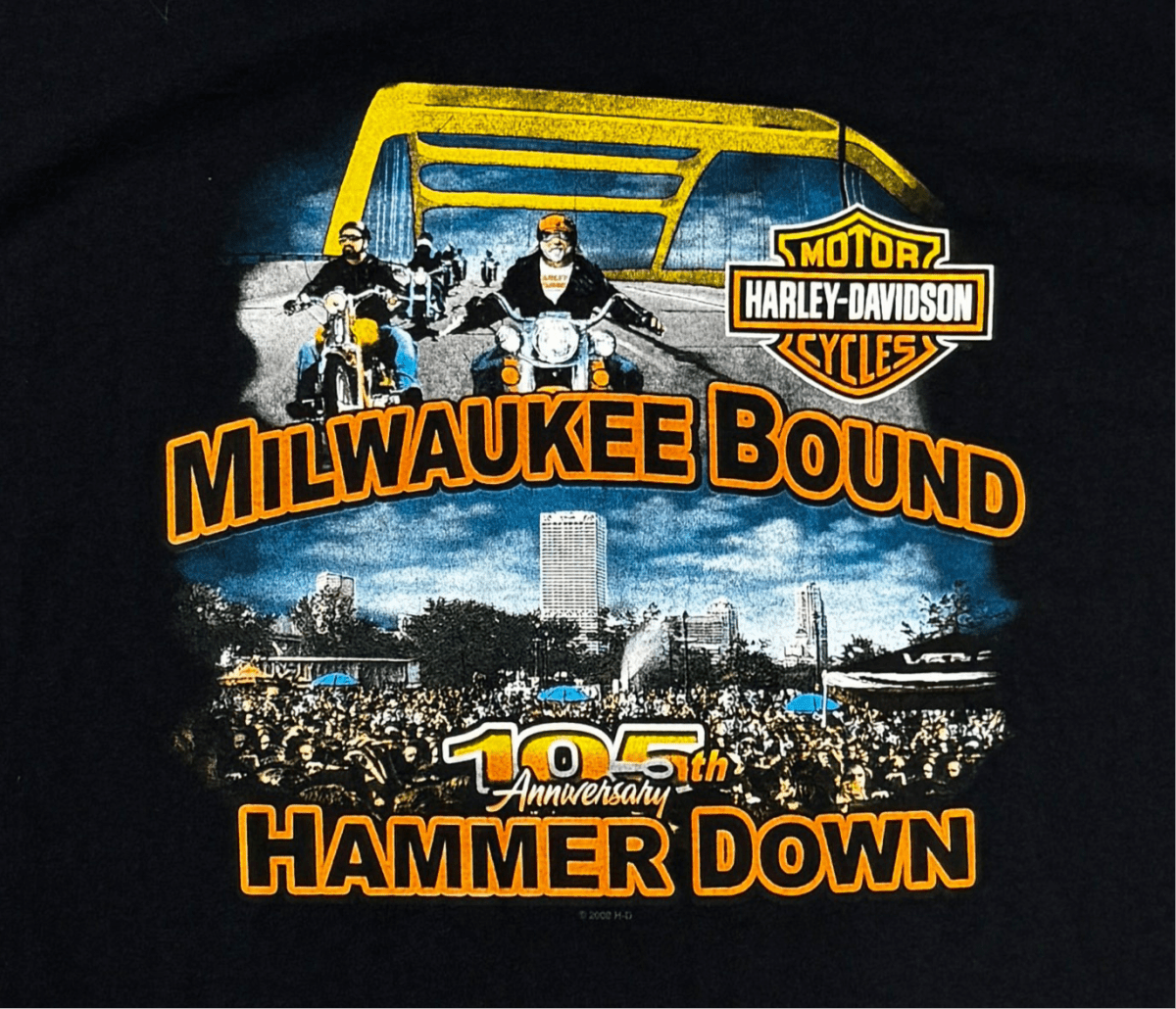 Harley Davidson Milwaukee Bound T-Shirt - XL - ALL GOODS - ALL GOODS