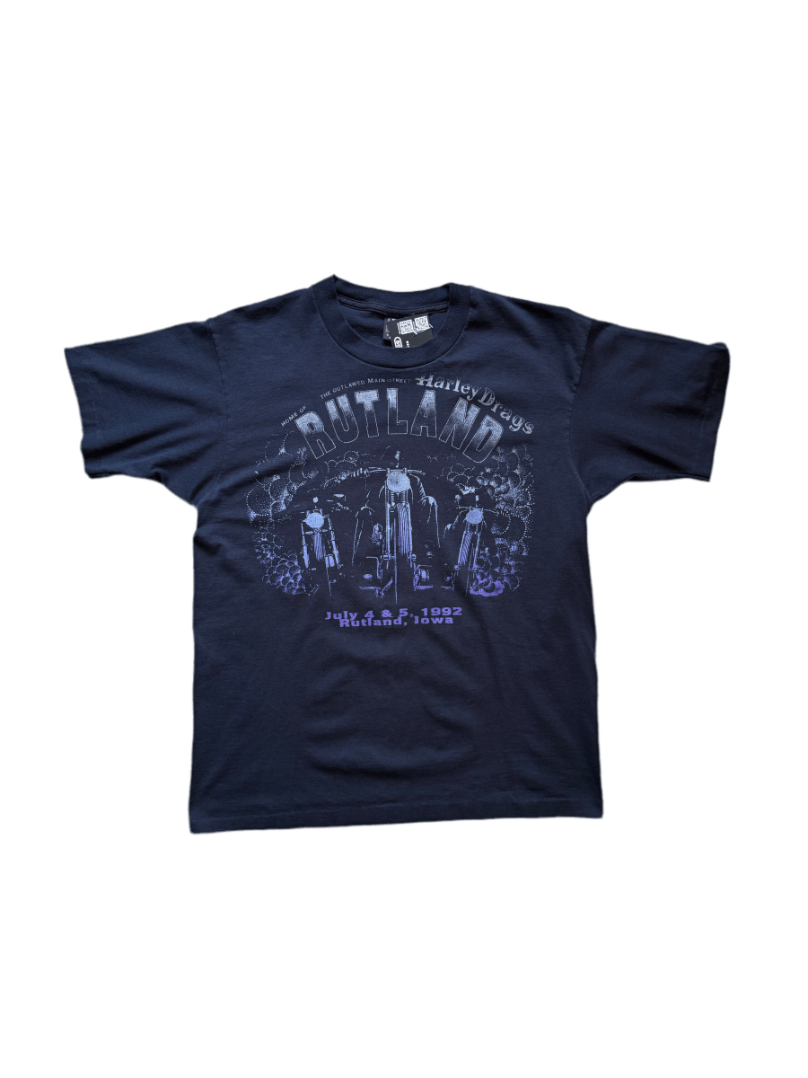 Harley Davidson Rutland Drag Races Shirt - Medium - ALL GOODS - ALL GOODS