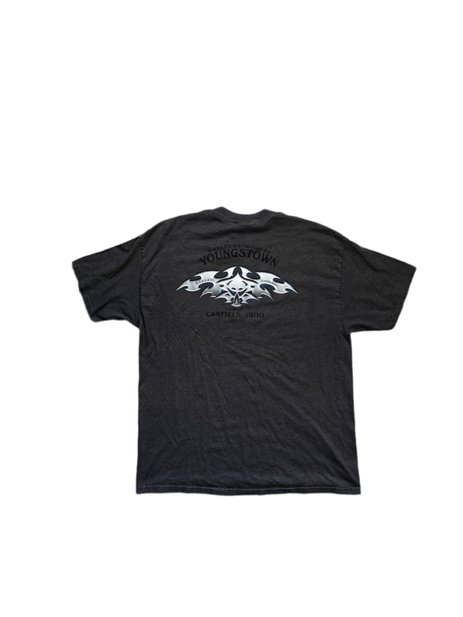 Harley Davidson Skull Tee - XL - ALL GOODS - ALL GOODS