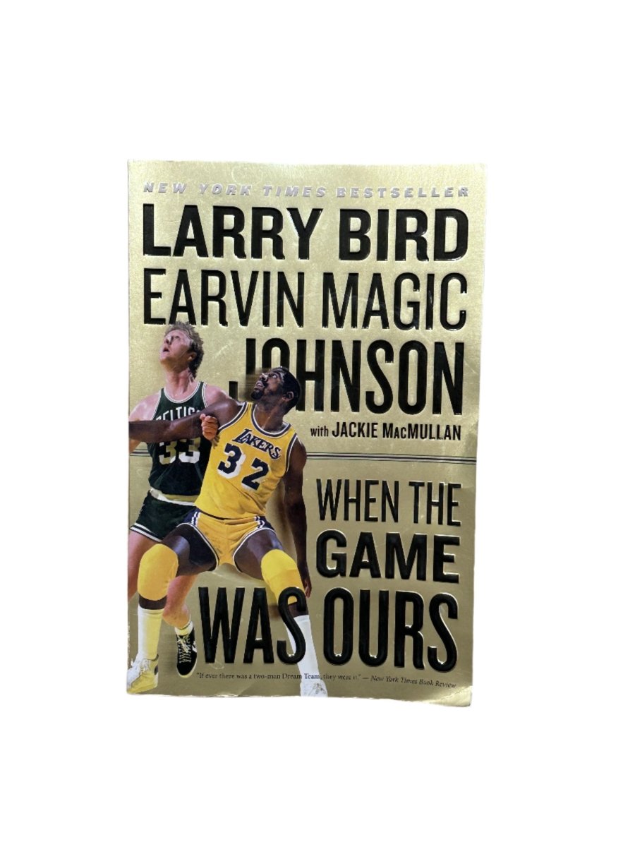 Larry Bird & Magic Johnson - When The Game Was Ours Book - ALL GOODS - ALL GOODS