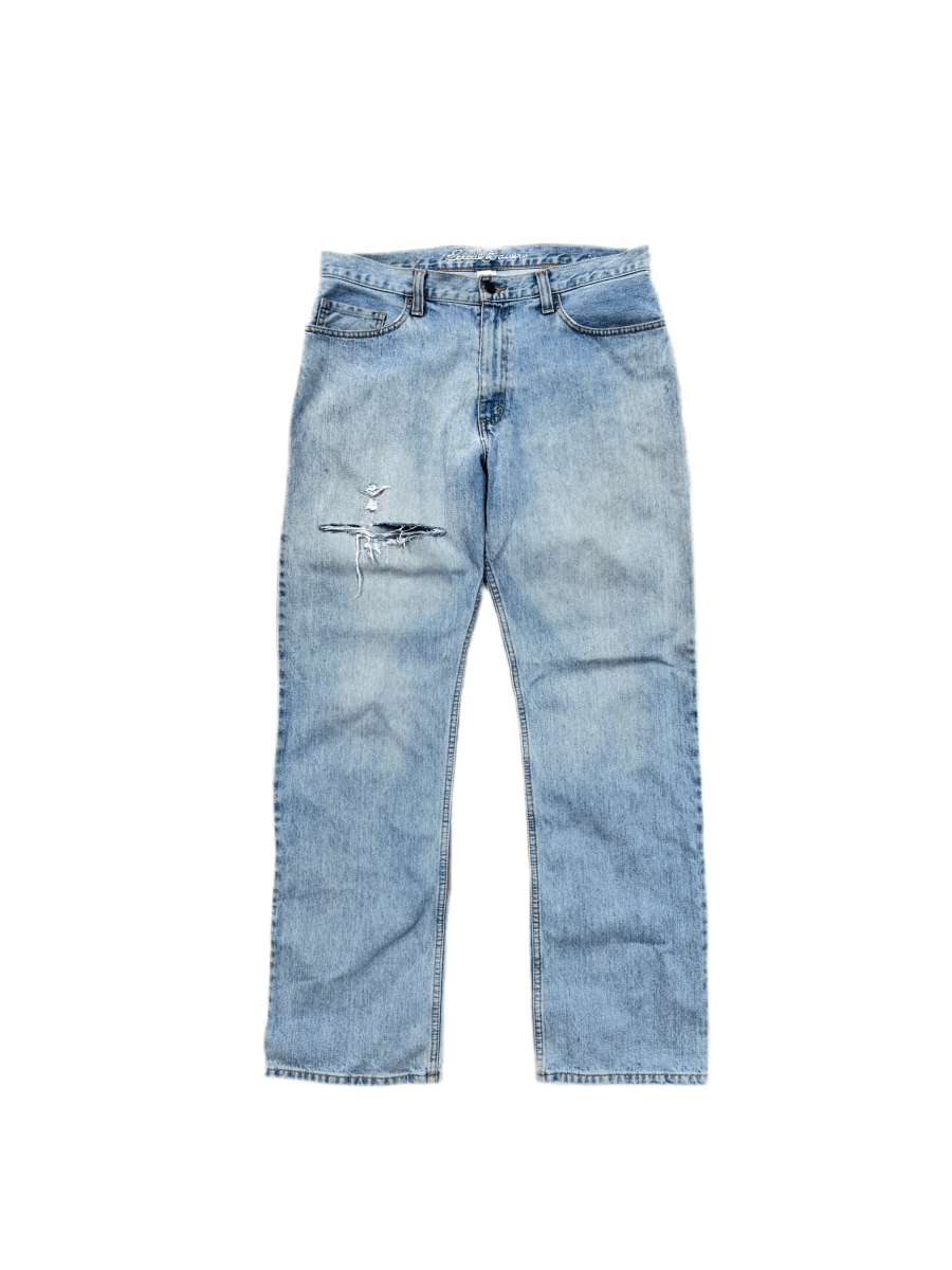 Light Wash Eddie Bauer Relaxed Fit Jeans - ALL GOODS - ALL GOODS