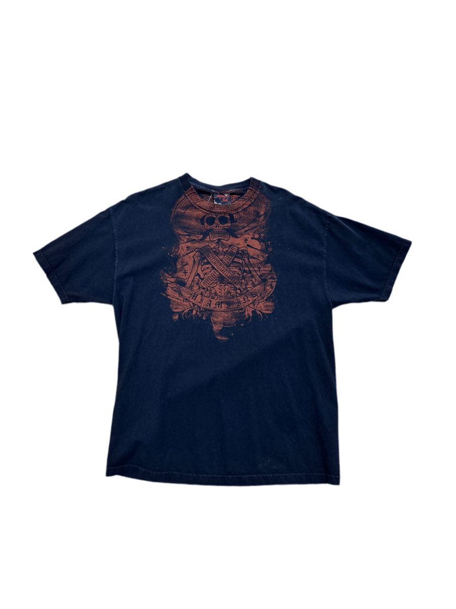Miami Ink Skull Shirt - XL - ALL GOODS - ALL GOODS