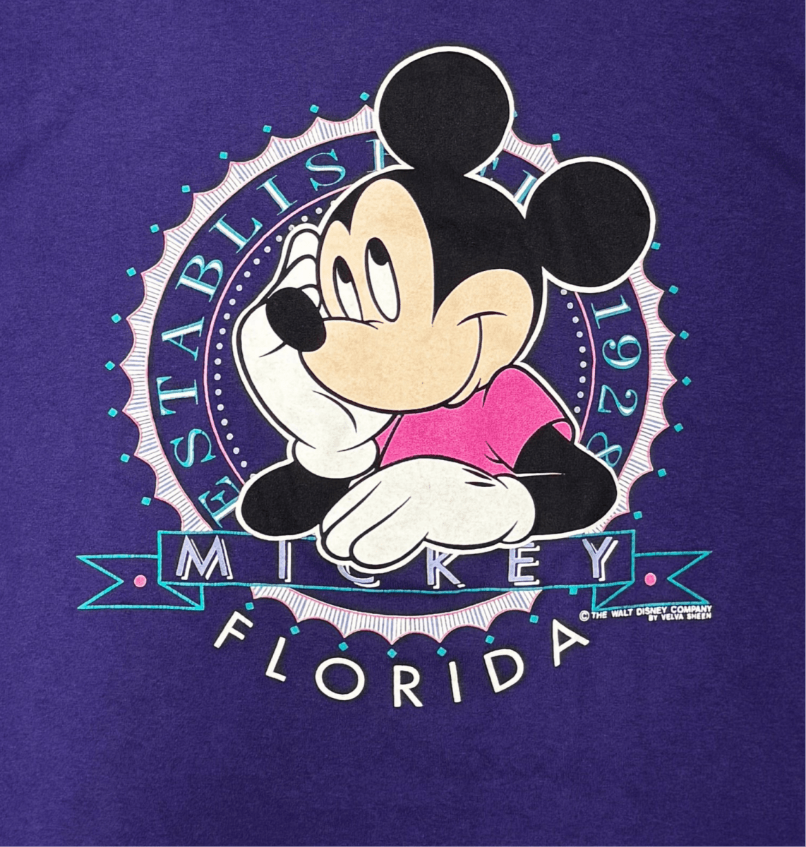 Mickie Mouse Florida T-Shirt - Large - ALL GOODS - ALL GOODS