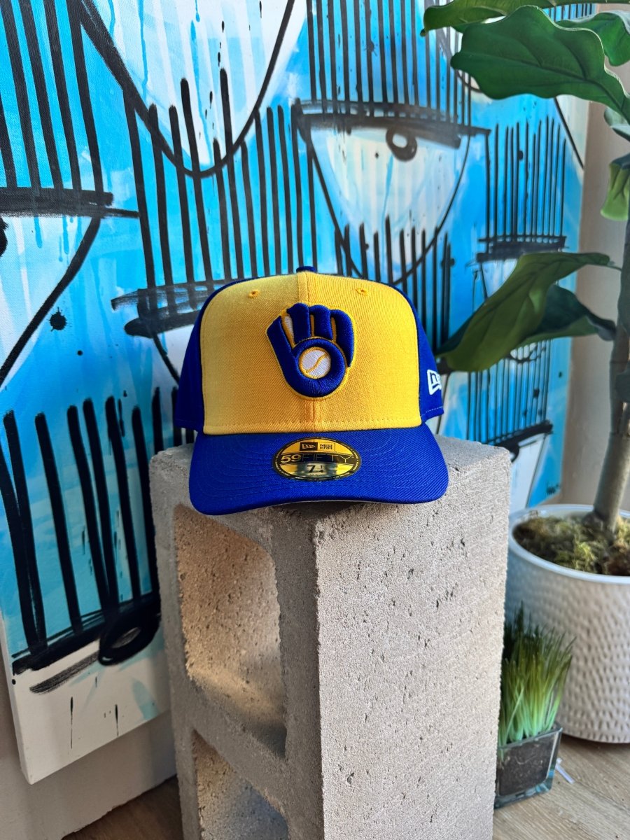 Milwaukee Brewers Fitted Hat - ALL GOODS - ALL GOODS