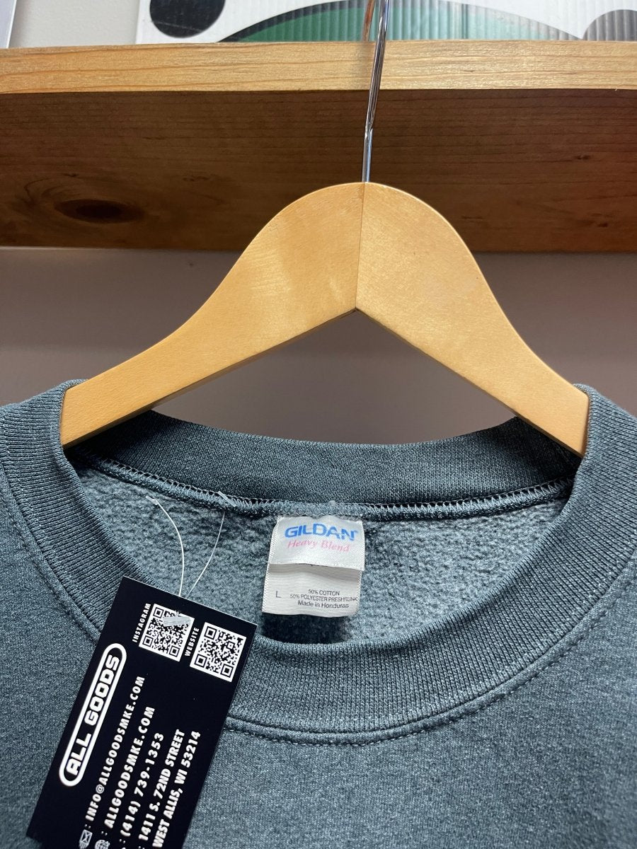 Nature Wolf Grey Crewneck Size L - ALL GOODS - ALL GOODS