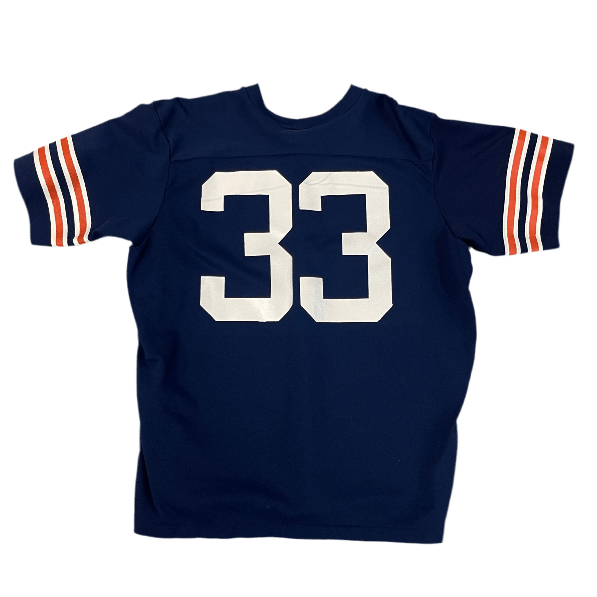 Navy and Red #33 Football Jersey - XL - ALL GOODS - ALL GOODS