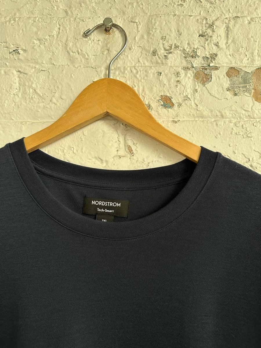Navy Blue Nordstrom Tech - Smart Shirt Size XXL - ALL GOODS - ALL GOODS