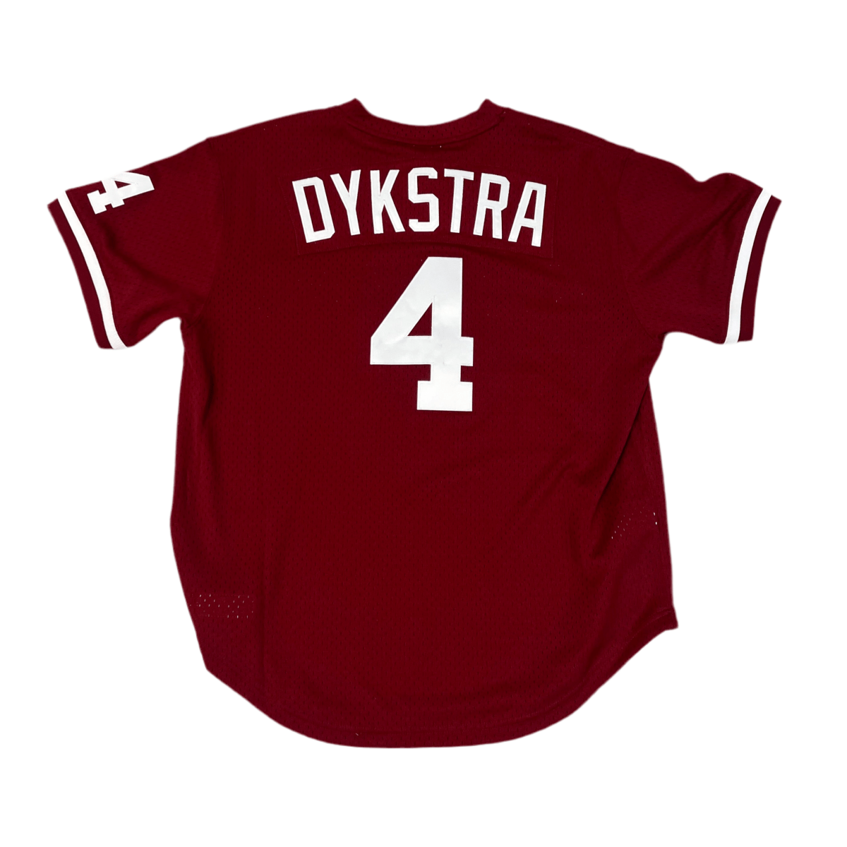 Phillies #4 Dykstra Baseball Jersey - 44 L - ALL GOODS - ALL GOODS