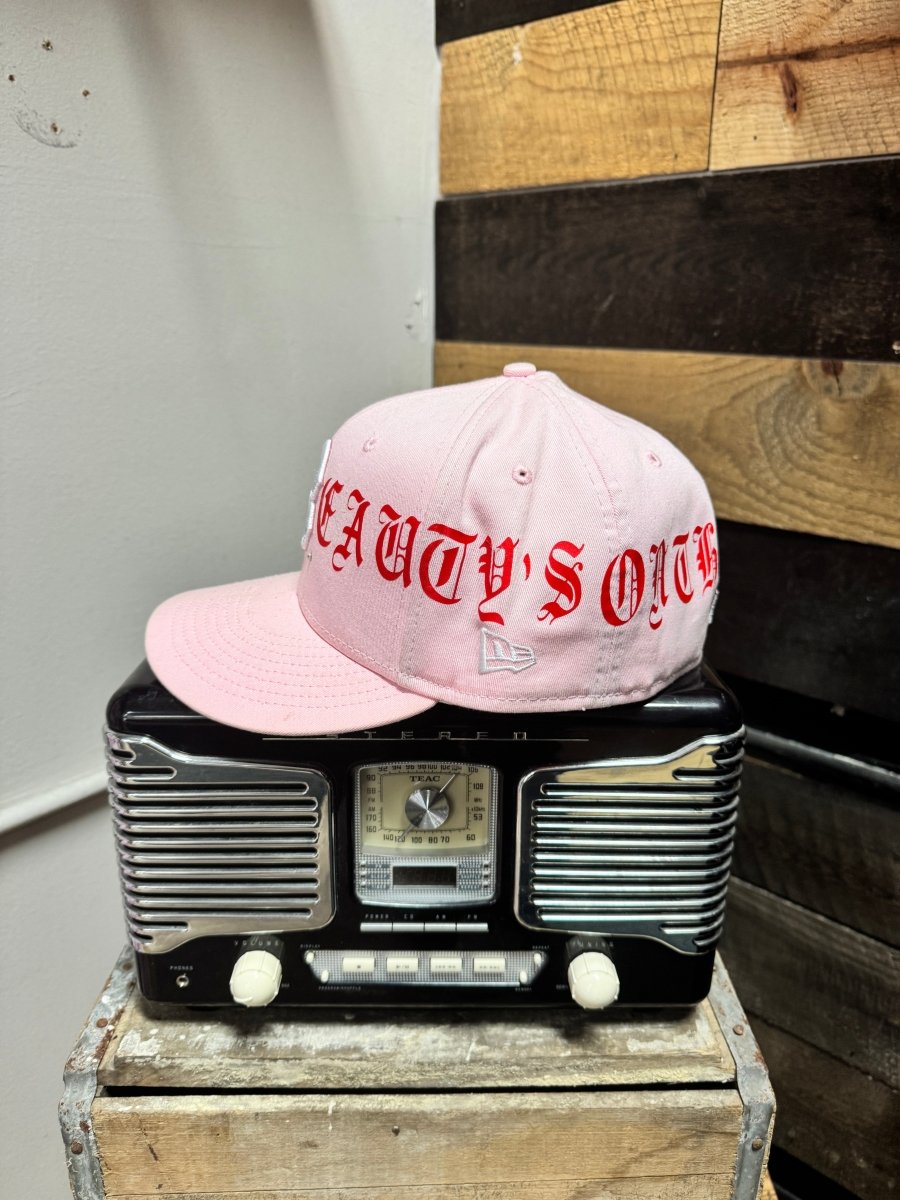 Pink Boston Red Sox Fitted - ALL GOODS - ALL GOODS