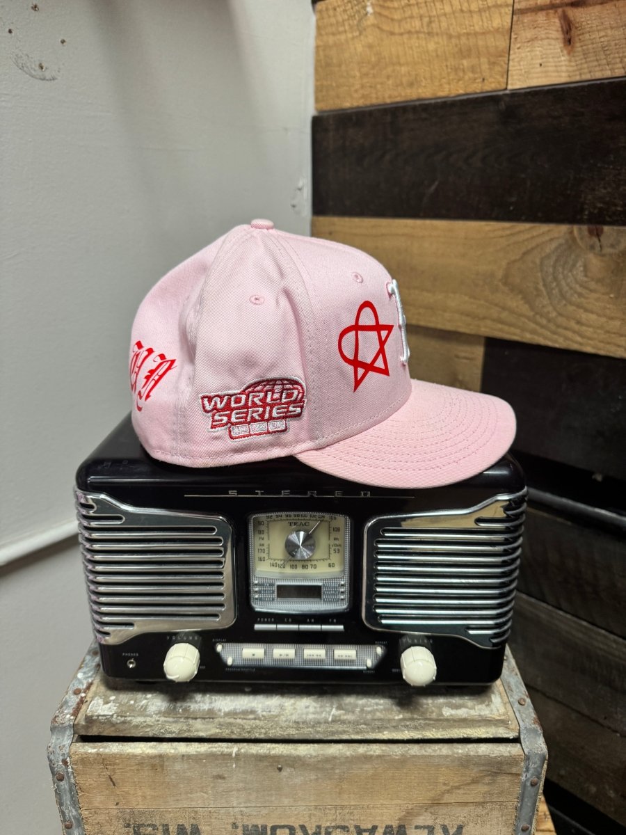 Pink Boston Red Sox Fitted - ALL GOODS - ALL GOODS