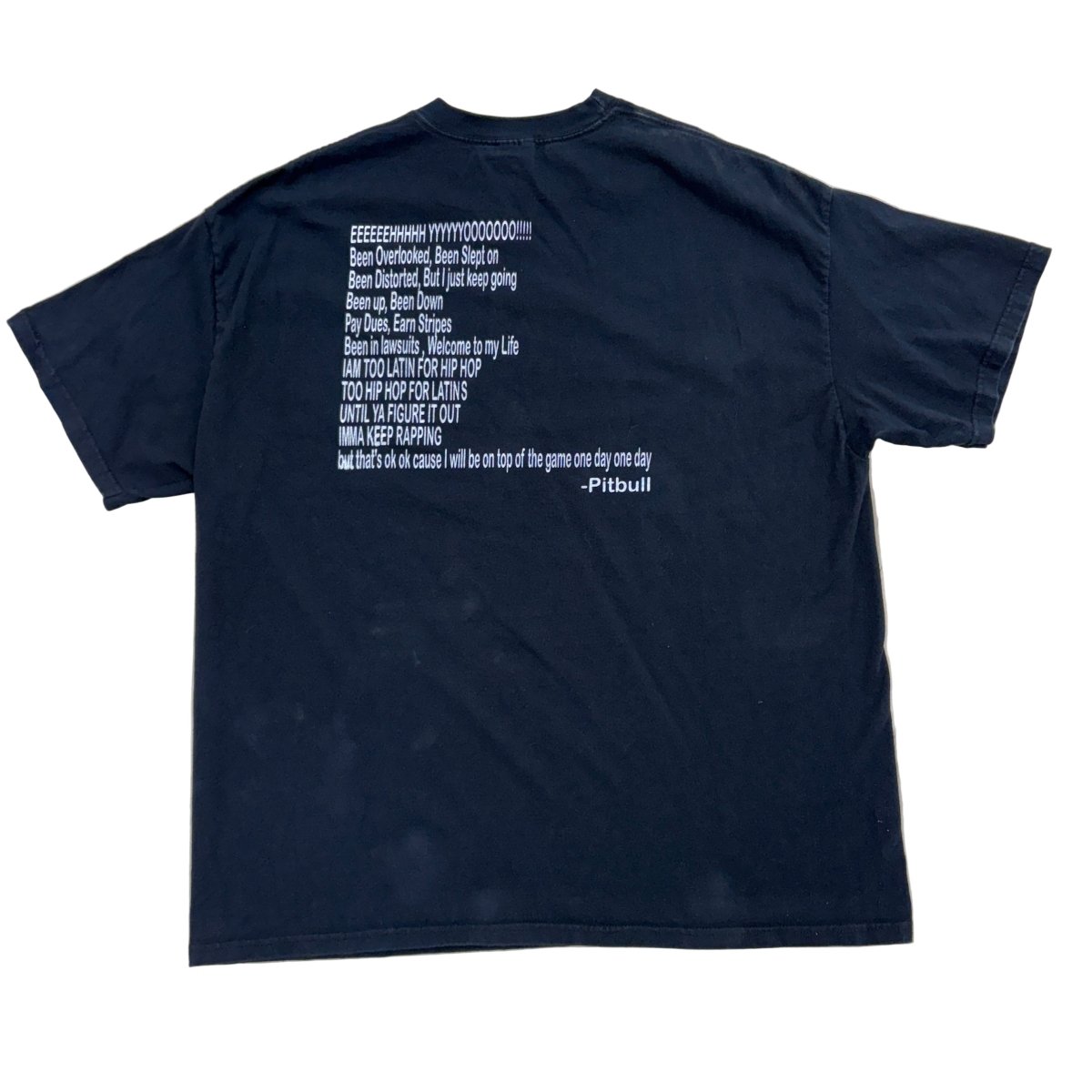 Pitbull Too Latin For Hip - Hop T-Shirt - 2XL - ALL GOODS - ALL GOODS