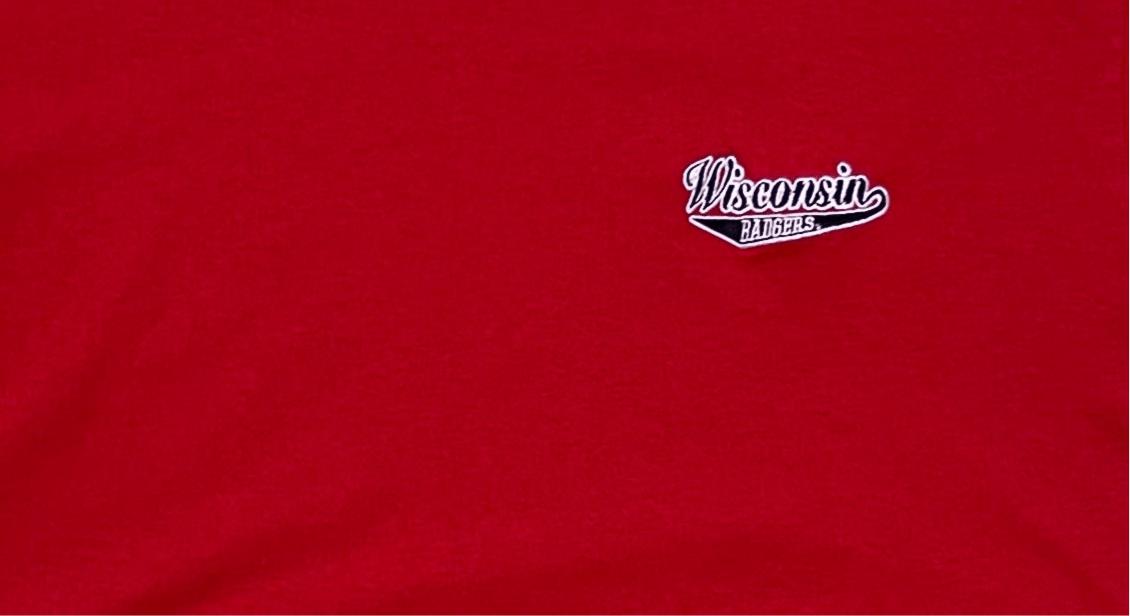 Reebok Wisconsin Badgers Tee - Large - ALL GOODS - ALL GOODS