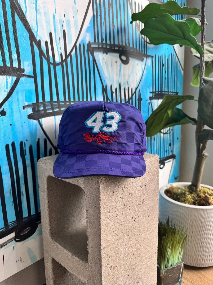 Richard Petty Checkered SnapBack - ALL GOODS - ALL GOODS