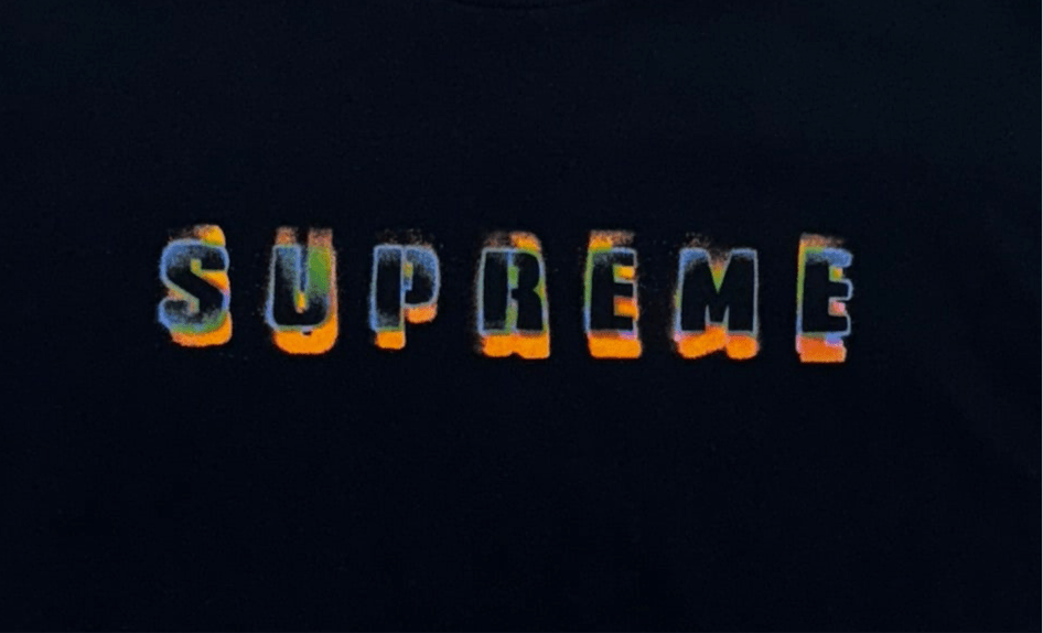 Supreme Stencil Logo T-Shirt - Large - ALL GOODS - ALL GOODS