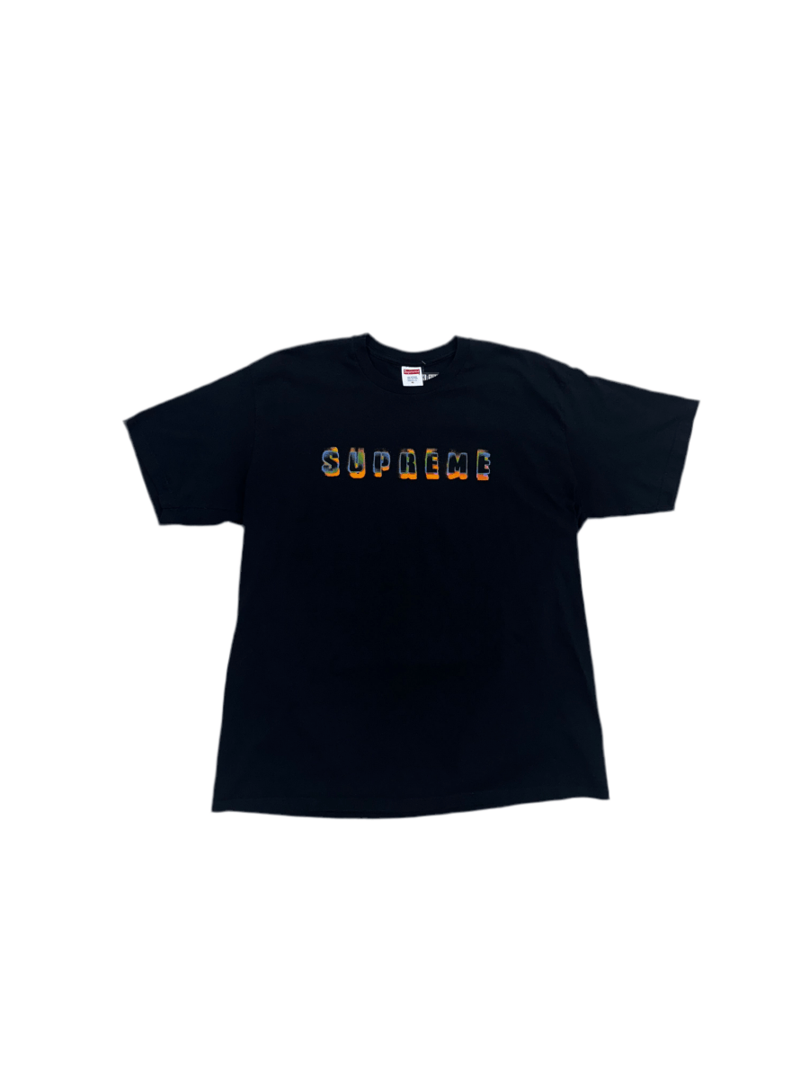 Supreme Stencil Logo T-Shirt - Large - ALL GOODS - ALL GOODS