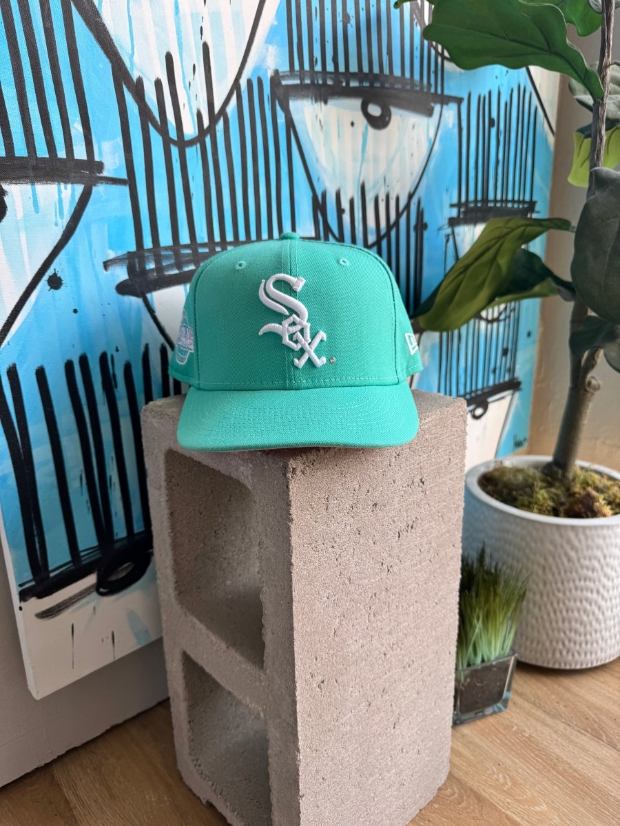 Tiffany Blue Chicago White Sox Fitted Hat - ALL GOODS - ALL GOODS
