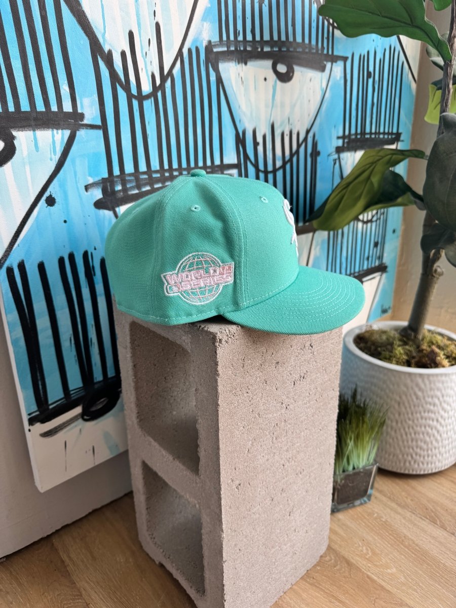 Tiffany Blue Chicago White Sox Fitted Hat - ALL GOODS - ALL GOODS