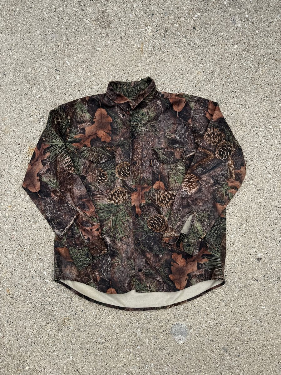True Timber Camo Button Up Shirt - XL - ALL GOODS - ALL GOODS