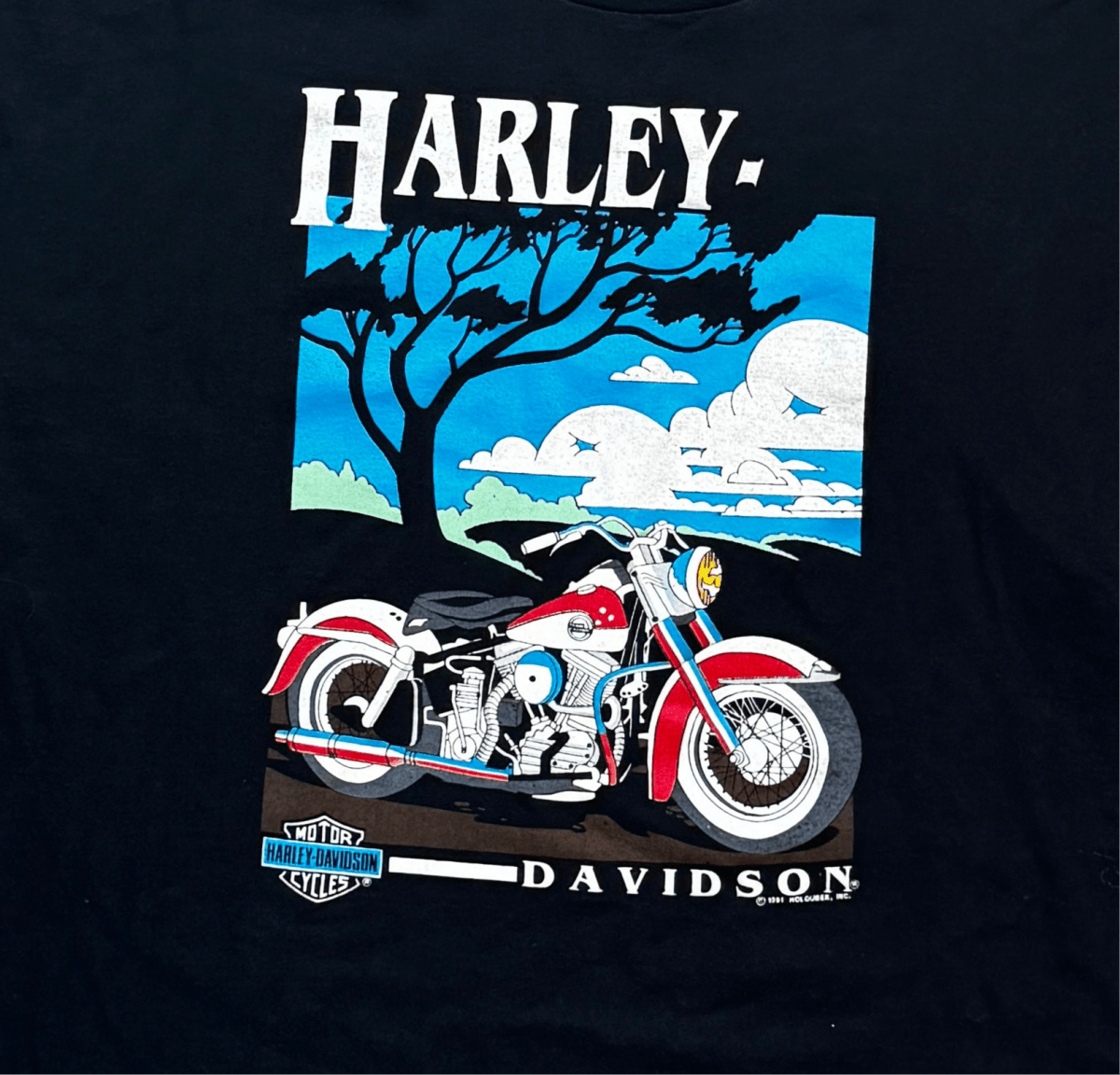 Vintage Harley Davidson Kansas City Tee - XL - ALL GOODS - ALL GOODS